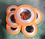 Roulette pivotante en polyuréthane 10×4